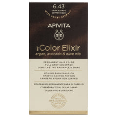 Apivita My Color Elixir N6,43 Ξανθό Σκούρο Χάλκινο Μελί