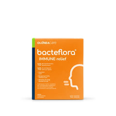 Olonea Bacteflora Immune Relief Συμπλήρωμα Διατροφής για Μείωση των Συμπτωμάτων Κρυολογήματος, 10 vcaps