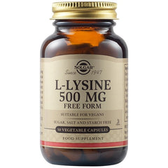 Solgar L-Lysine 500mg, 50tabs