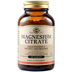 Solgar Magnesium Citrate 200mg 120Tabs