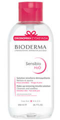Bioderma Sensibio H2O Διάλυμα Καθαρισμού με Αντίστροφη Αντλία, 850ml