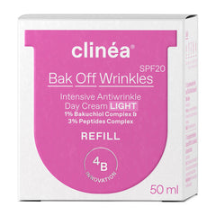 Clinéa Refill Κρέμας Ημέρας Bak Off Wrinkles LIGHT SPF20 50ml
