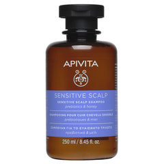 Apivita Sensitive Scalp Shampoo Σαμπουάν για το Ευαίσθητο Τριχωτό με Πρεβιοτικά & Μέλι 250ml.