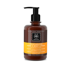 Apivita Moisturizing Hand & Body Lotion Ενυδατική Λοσιόν για τα Χέρια & το Σώμα με Γκρέϊπφρουτ & Μέλι, 300ml.