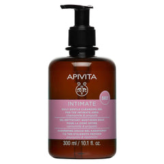 APIVITA INTIMATE DAILY 300ML – Απαλό Gel Καθαρισμού για την Ευαίσθητη Περιοχή για Καθημερινή Χρήση