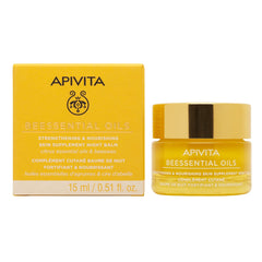 Apivita Beessential Oils Night Balm, Βάλσαμο Προσώπου Νύχτας 15ml