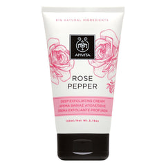 Apivita Rose Pepper Κρέμα Βαθιάς Απολέπισης 150ml.