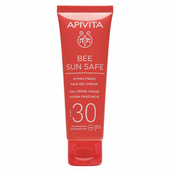 Apivita Bee Sun Safe Hydra Fresh Face Gel-Cream SPF30 Ενυδατική Κρέμα-gel Προσώπου 50ml.