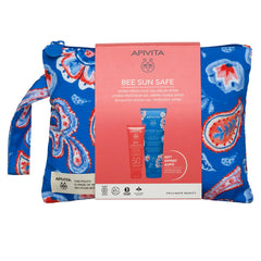 APIVITA BEE SUN SAFE PROMO ΕΝΥΔΑΤΙΚΗ ΚΡΕΜΑ-GEL ΠΡΟΣΩΠΟΥ SPF50 ΔΩΡΟ TRAVEL SIZE AFTER SUN LIMITED EDITION