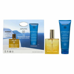 Apivita Promo Pack The Nourishing Glow Your Skin Loves με My Beeloved Ξηρό Λάδι Θρέψης & Επανόρθωσης, 100ml & Δώρο After Sun Δροσιστική & Καταπραϋντική Κρέμα-Gel για Πρόσωπο & Σώμα, 100ml, 1σετ