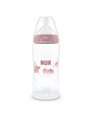 Nuk πλαστικό μπιμπερό με θηλή σιλικόνης first choice temperature control 3m+ 300ml koala