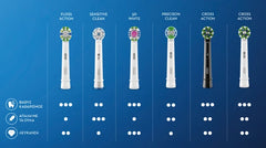 Oral-B Pro Precision Clean Ανταλλακτικές Κεφαλές, 4τεμ