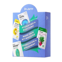 Dr.Jart+ Mask Kit Hydrating+Soothing & Hydratation+Apaisement Σετ Μάσκες Προσώπου, 4τεμ