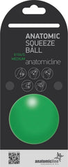 Anatomic Line Squeeze Ball Medium Μπαλάκι Ασκήσεως Χειρός Μέτριο Χρώμα:Πράσινο 1 Τεμάχιο