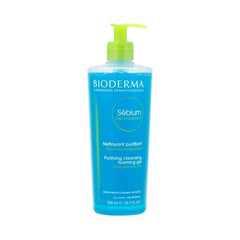 Bioderma Sebium Gel Moussant Απαλό Αφρίζον Gel Καθαρισμού για Μεικτό προς Λιπαρό ή με Τάση Ακμής Δέρμα, 500 ml