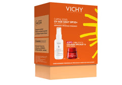 Vichy Promo Capital Soleil UV- Age Daily SPF50+ Αντηλιακό Προσώπου με Χρώμα, 40ml & Δώρο Liftactiv Collagen Specialist 16 Κρέμα Ημέρας, 15ml, 1σετ