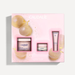 Caudalie Resveratrol-Lift X-Mas Promo Firming Cashmere Cream Συσφιγκτική & Αντιρυτιδική Κρέμα Ημέρας, 50ml, Δώρο Firming Night Cream Αντιρυτιδική Κρέμα Νυκτός, 15ml & Firming Eye Gel Cream Αντιρυτιδική Κρέμα-Τζελ Ματιών & Ανόρθωση Βλεφάρων, 5ml, 1σετ