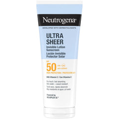 Neutrogena Ultra Sheer Invisible Hydrating Lotion Αντηλιακό Σώματος SPF50, 200ml