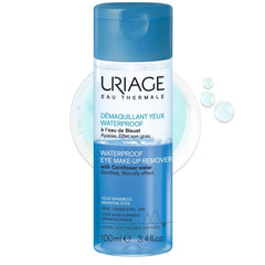 Uriage Waterproof Eye Make-Up Remover Ντεμακιγιάζ Ματιών, 100ml
