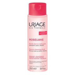 Uriage Rosaliane Dermo-cleansing Fluid Λεπτόρρευστο Δερμοκαθαριστικό Προσώπου Για Ευαίσθητες Επιδερμίδες 250ml