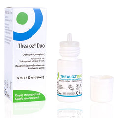 Laboratoires Thea Thealoz Duo Οφθαλμικές Σταγόνες για Προστασία & Ενυδάτωση, 5ml