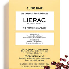 Lierac Sunissime The Preparing Capsules Κάψουλες Μαυρίσματος, 30caps