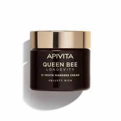 Apivita Queen Bee Absolute Anti-Aging & Regenerating Longevity Rich Day Cream Πλούσια Κρέμα Ημέρας Απόλυτης Αντιγήρανσης, 50ml