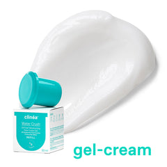 Clinéa Water Crush Refill 50 ml - Ενυδατική Κρέμα-Gel Προσώπου Ελαφριάς Υφής