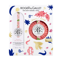 Roger & Gallet Εορταστικό XMAS Set Fleur De Figuier Wellbeing Fragrant Water Άρωμα, 30ml & Δώρο Αναζωογονητικό Σαπούνι, 100g