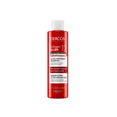 Vichy Dercos Collagen Filler 17 Ultra-Repairing Shampoo Επανορθωτικό Σαμπουάν Μαλλιών κατά του Σπασίματος, 200ml