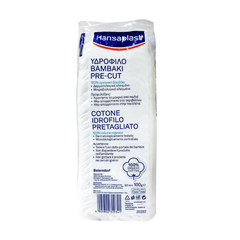 Hansaplast Υδρόφιλο Pre-Cut 100% Οργανικό Βαμβάκι 100gr