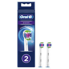 Oral-B 3D White Ανταλλακτικές Κεφαλές Ηλεκτρικής Οδοντόβουρτσας, 2 τμχ