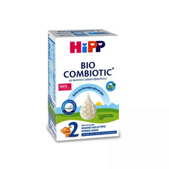 Hipp Bio Combiotic No2 Βιολογικό Γάλα Βρεφικής Ηλικίας Χωρίς Άμυλο Μετά τον 6ο Μήνα 600gr
