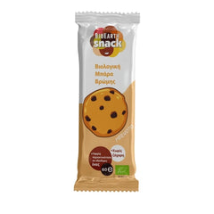 Bioearth Snack Βιολογική Μπάρα Βρώμης Μπισκότο 60gr