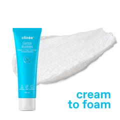 Clinéa Caring Bubbles 150ml - Κρεμώδης Αφρός Καθαρισμού Προσώπου