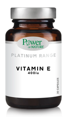 Power Health Classics Platinum Vitamin E 400iu - Για Αναπαραγωγή & Δέρμα 30 Κάψουλες