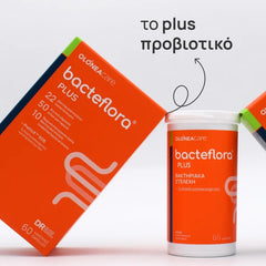 Olonea Bacteflora Caps Plus, Προβιοτικά-Πρεβιοτικά με Ενισχυμένη Σύνθεση 60caps