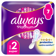 Always Platinum Super (Μέγεθος 2) 7 Σερβιέτες