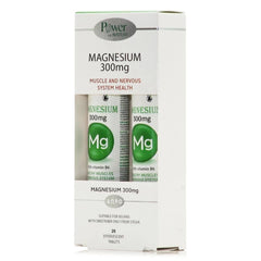 Power Health Set Magnesium 300mg with Vit.B6 20eff.tabs + Δώρο Magnesium 300mg with Vit.B6 20eff.tabs