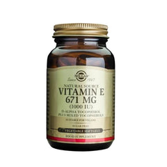 Solgar Natural Source Vitamin E 671mg (1000 IU), 100softgels