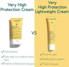 Caudalie Very High Protection Lightweight Cream Αντηλιακή Κρέμα Ελαφριάς Υφής SPF50+, 40ml