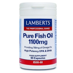 Lamberts Pure Fish Oil 1100mg 60caps