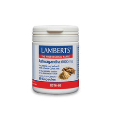 Lamberts Ashwagandha Advance 6000mg, 60caps