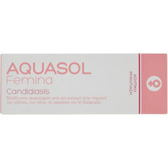 Aquasol Femina Candidiasis Eξειδικευμένη Κρέμα για την Αντιμετώπιση της Μυκητιασικής Κολπίτιδας, 30ml