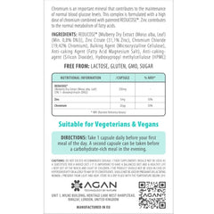 Agan Professional Range Gluconox Formula, 30veg.caps