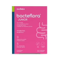 Olonea BacteFlora Junior Προβιοτικά σε Σκόνη με Ουδέτερη Γεύση 30 φακελάκια