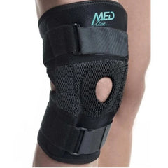 MEDLINE A143D Αυτοκόλλητη επιγονατίδα με οπή και πλαστικές μπανέλες , one size