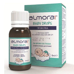 ALMORA PLUS Baby Drops Προβιοτικό σε Σταγόνες 8ml