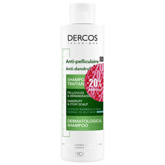 Vichy DERCOS Anti-dandruff DS, Σαμπουάν κατά της πιτυρίδας για Κανονικά & Λιπαρά μαλλιά, 200ml