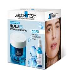 La Roche-Posay Promo Hyalu B5 Suractivated Cream Αντιρυτιδική Κρέμα για Άμεση Σύσφιξη, Λείανση & Επανόρθωση, 50ml & Δώρο Hyalu B5 Suractivated Serum Αντιρυτιδικός Ορός για Επανόρθωση & Αναπλήρωση, 10ml, 1σετ